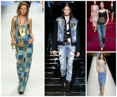 Denim Looks Straight from the Runway denim looks from the runway