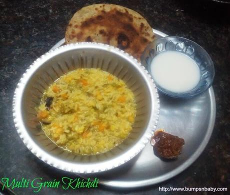 Multi Grain Khichdi Recipe for Babies and Toddlers