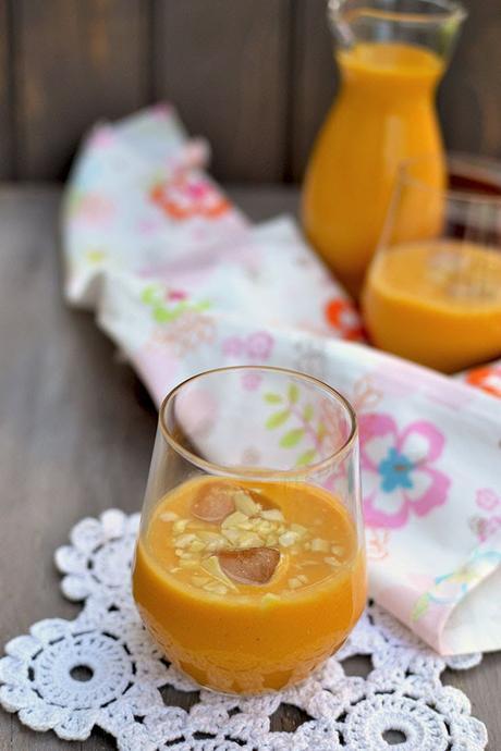 Mango Badam Smoothie