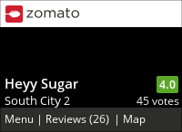 Click to add a blog post for Heyy Sugar on Zomato