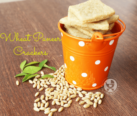 Homemade Paneer Wheat Biscuit Recipe for Kids