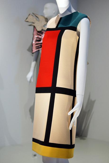 Hello Freckles YSL Style Is Eternal Bowes Museum Exhibition Mondrian Dress