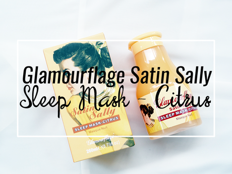 Glamourflage Satin Sally Sleep Mask - Citrus Review