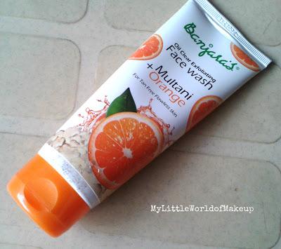 Banjara's Oil Clear Exfliating Multani + Orange  Face Wash Review