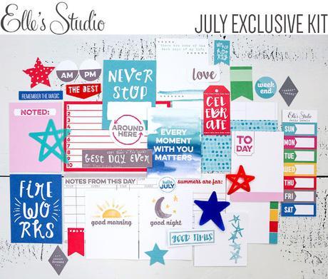 Elle's Studio Design Team : July Kit