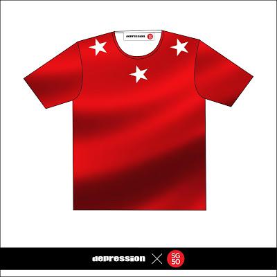 Are You Ready For The 'SG50 x DEPRESSION' T-Shirt Launch Tomorrow