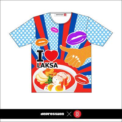 Are You Ready For The 'SG50 x DEPRESSION' T-Shirt Launch Tomorrow