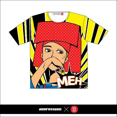 Are You Ready For The 'SG50 x DEPRESSION' T-Shirt Launch Tomorrow