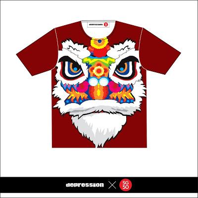 Are You Ready For The 'SG50 x DEPRESSION' T-Shirt Launch Tomorrow