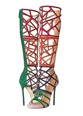 Shoe of the Day | DSquared2 Strappy Cutout Boots