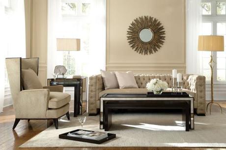 ideas-living-room-attractive-modern-cream-fabric-tufted-couch-with-black-wooden-coffee-table-also-shade-table-lights-as-well-as-artworks-wall-modern-living-room-ideas-rousing-tufted-couch-contempora