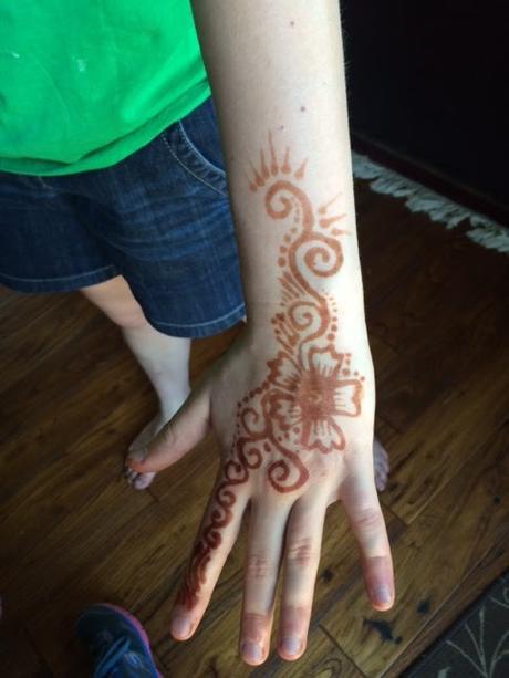 Henna Tattoo FUN! A Great teenage PARTY idea.