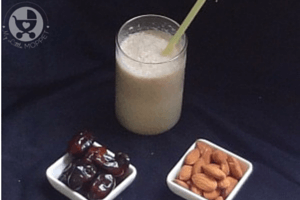 Date Almond Milkshake for Toddlers