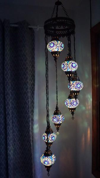 Building a Travel Home: Hanging Our Turkish Lamp