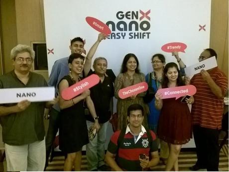 Tata GenXNano Group Photo