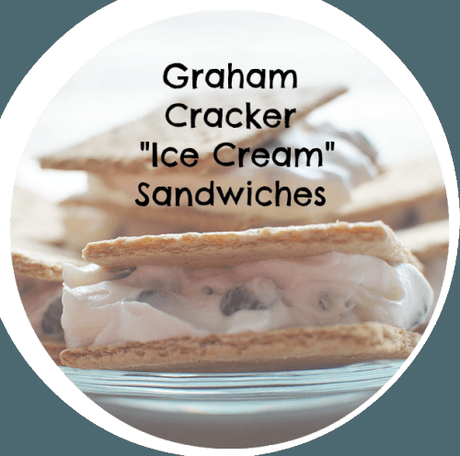 Summer snacks: easy “ice cream” sandwiches.