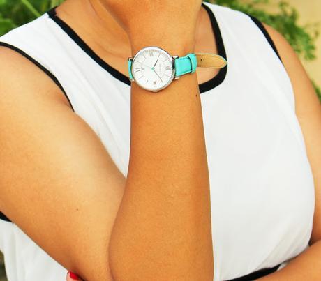 Me with a Series of Mint & Orange Watches!!