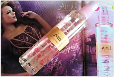 Oriflame Sweden Aimi Fine Fragrance Mist- Heavenly Blossom: Review