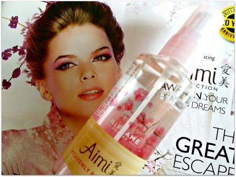 Oriflame Sweden Aimi Fine Fragrance Mist- Heavenly Blossom: Review