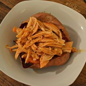 BBQ Stuffed Sweet Potato (gluten/soy/dairy free)