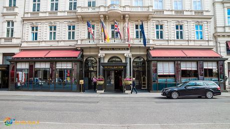 Hotel Sacher Vienna is one of the world's great luxury hotels and where Sacher Torte was created.