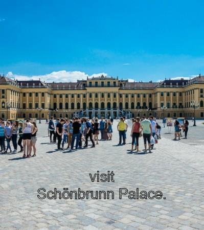 bucket list schonbrunn palace