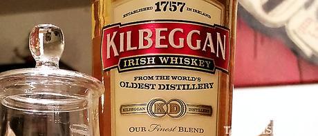 Kilbeggan Blended Irish Whiskey Label