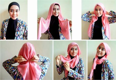 Tutorial: 5 Easy-to-Wear Square Hijab Styles in Photos