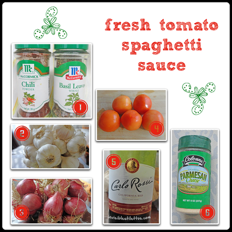 Fresh Tomato Spaghetti Sauce