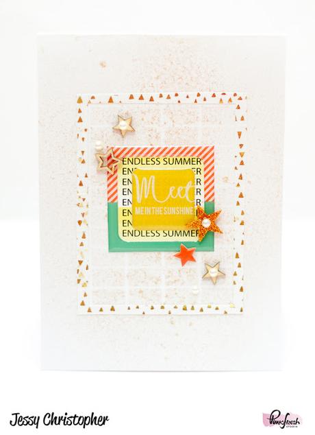 PinkFresh Studio Design Team : Endless Summer Card