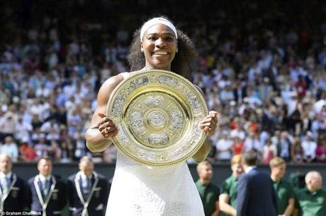Karagattam - Serena Williams and ......Venus Rosewater dish
