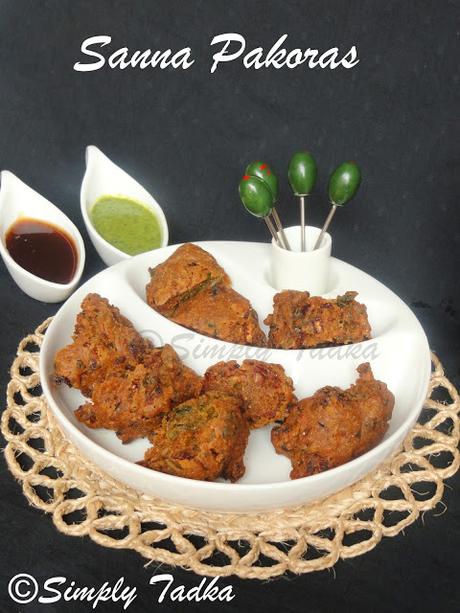 Sannas Pakoras- Sindhi Cuisines