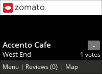 Click to add a blog post for Accento Cafe on Zomato