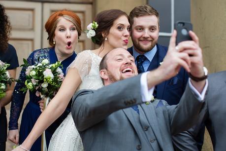 Rise Hall Wedding Photography Selfie
