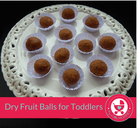 Dry Fruit Balls for Toddlers