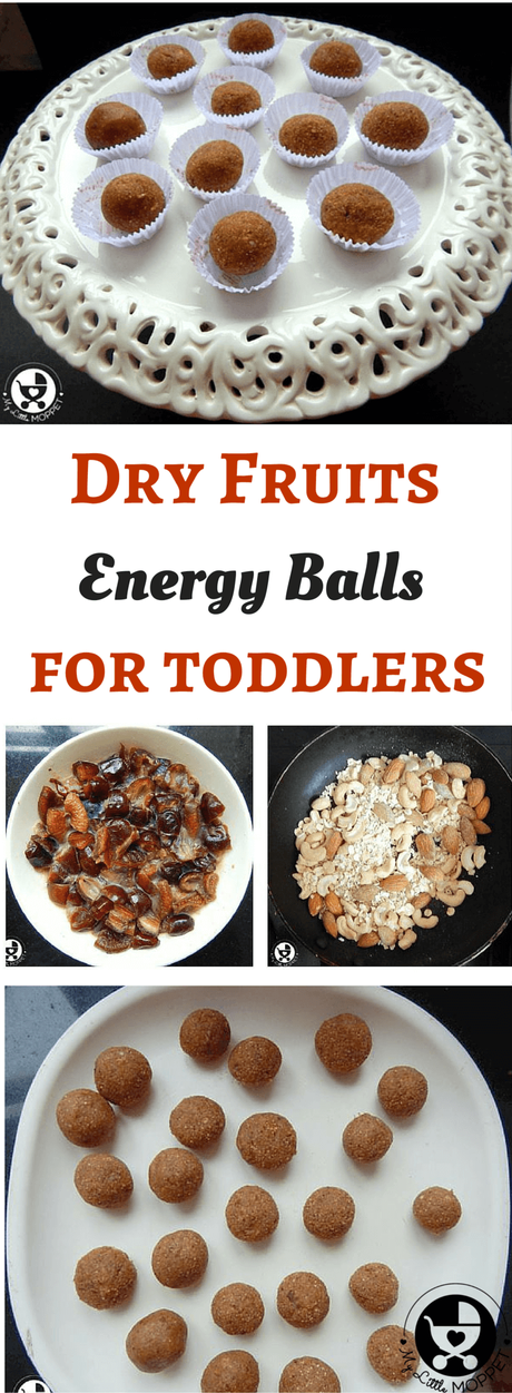 Dry Fruit Balls for Toddlers