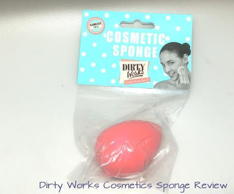 Dirty Works Cosmetics Sponge Review