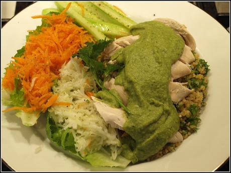 Poached Chicken with Broad Bean sauce