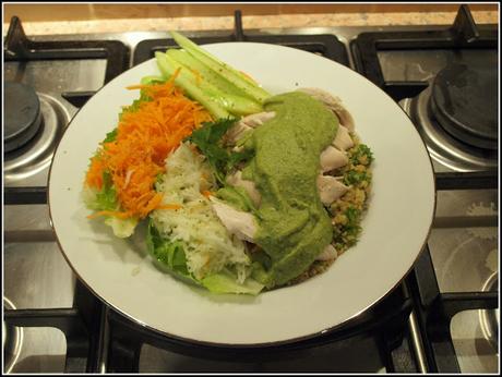 Poached Chicken with Broad Bean sauce