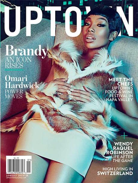 Brandy Covers Uptown Magazine
