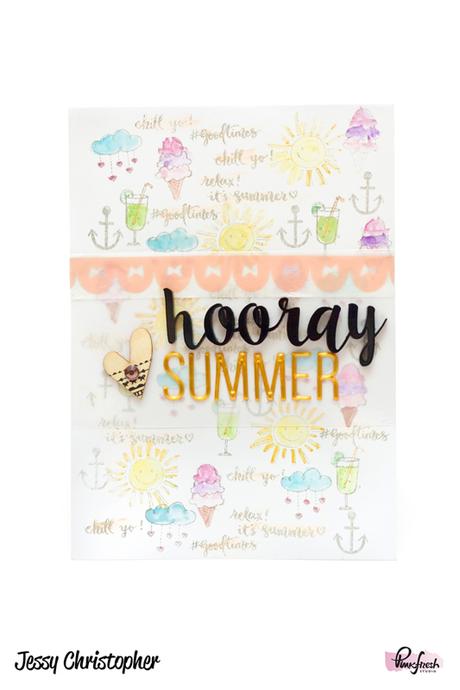 PinkFresh Studio Design Team : July Kit