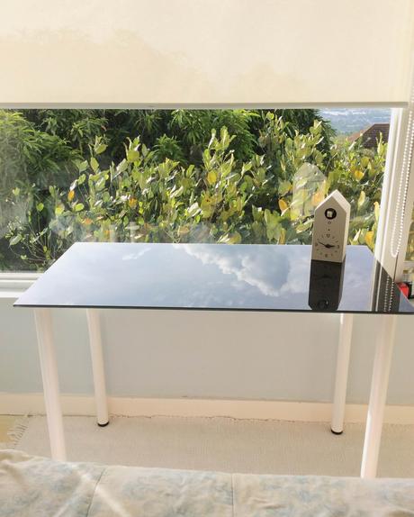 If the Glass Desk Fits | IKEA Glasholm Php3900