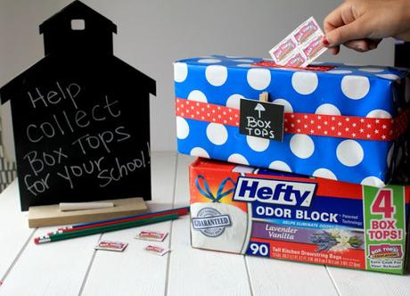 Help Out Your School With Box Tops For Education #Hefty4BoxTops #ad