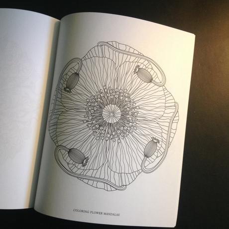 Coloring Flower Mandalas: 30 Hand Drawn Designs for Mindful Relaxation by Wendy Piersall