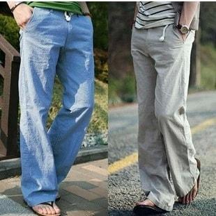 Mens linen pants-min