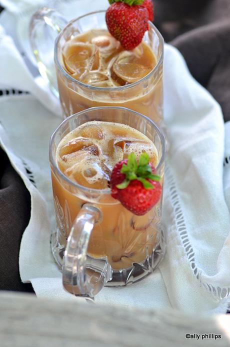 chocolate cinnamon iced coffee