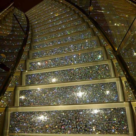 MSC Splendida - Swarovski staircase