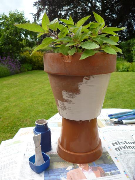 Painting your plant pot