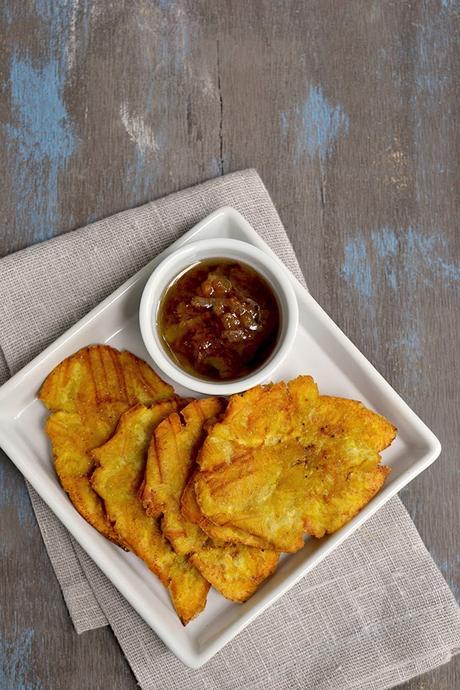 Fried Raw Green Plantains