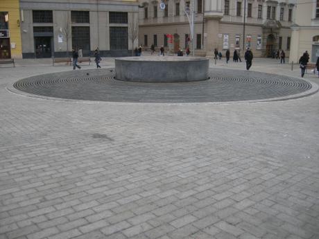 Freedom Square (Náměstí Svobody), Brno, Czech Republic - Water feature